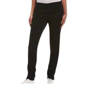 James Perse
Black Off Linen Blend Raw Hem High Rise Pants